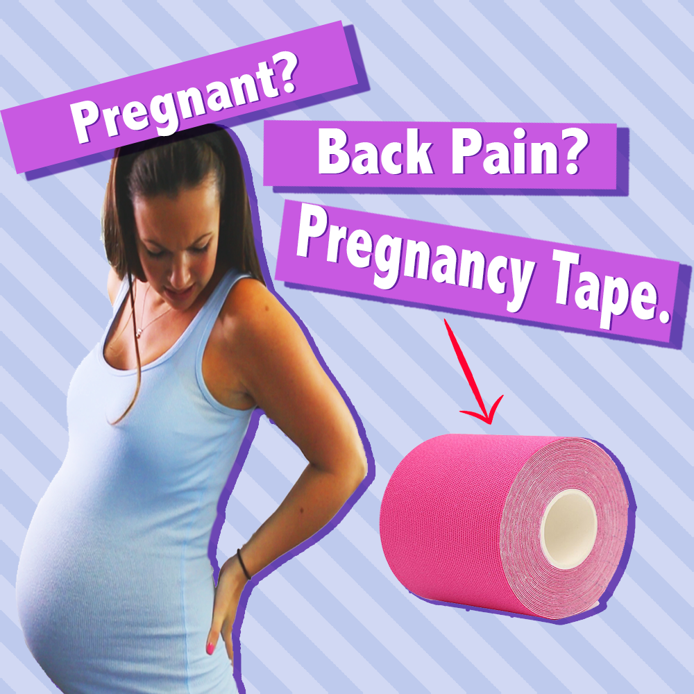 Pregnancy Tape for Back Pain when Pregnant