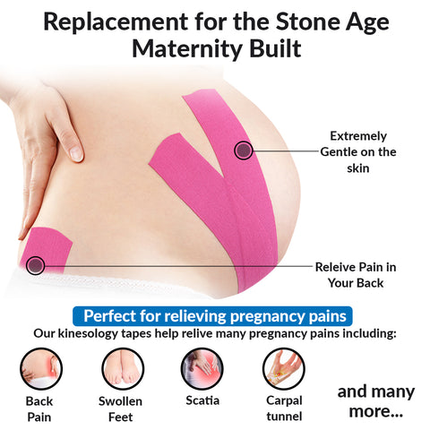 KT tape application kit pregnancy back pain